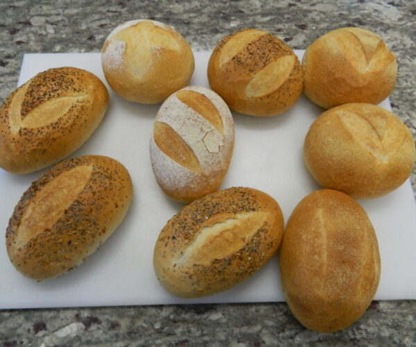Sour Dough, with Different Toppings